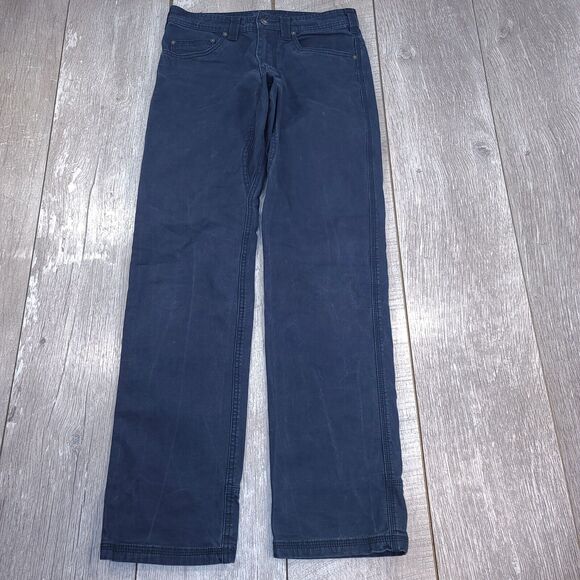 3 for $30: prana Pants Mens 28x32 Navy Blue Outdoor Hiking Stretch Jeans - Picture 2 of 11
